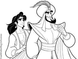 Aladdin and Jafar