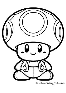 Toad - Mario Bros