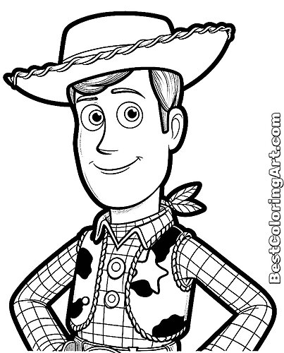 Woody from Toy Story 4