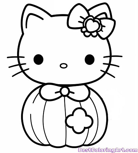 Hello Kitty Coloring Pages (Free PDF Printables) - BestColoringArt.com