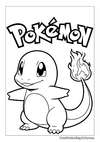 10 Charmander Pokémon Coloring Pages for Creative Kids and Pokémon Enthusiasts