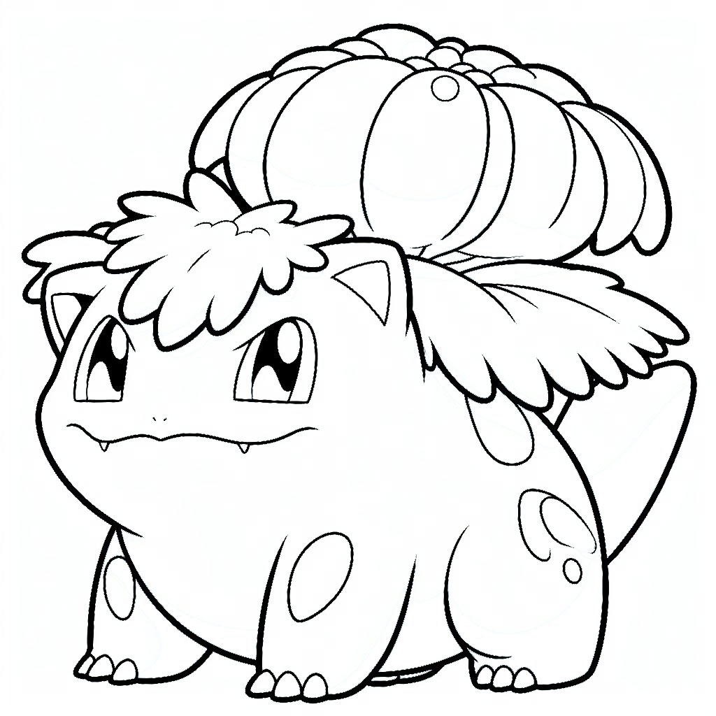 10 Captivating Venusaur Coloring Pages: Unleash Your Inner Artist