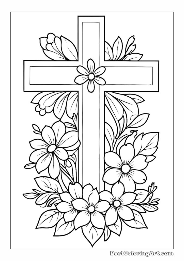 Easter Coloring Pages - Coloring Pages - BestColoringArt