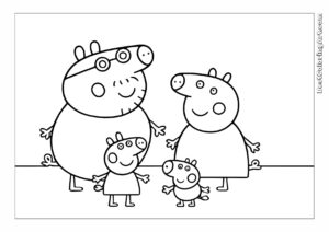 Peppa Pig family